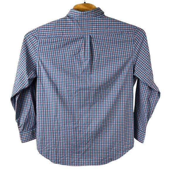 Vineyard Vines Performance‎ Mens Plaid Long Sleeve Classic Fit Tucker Shirt L - Picture 3 of 5